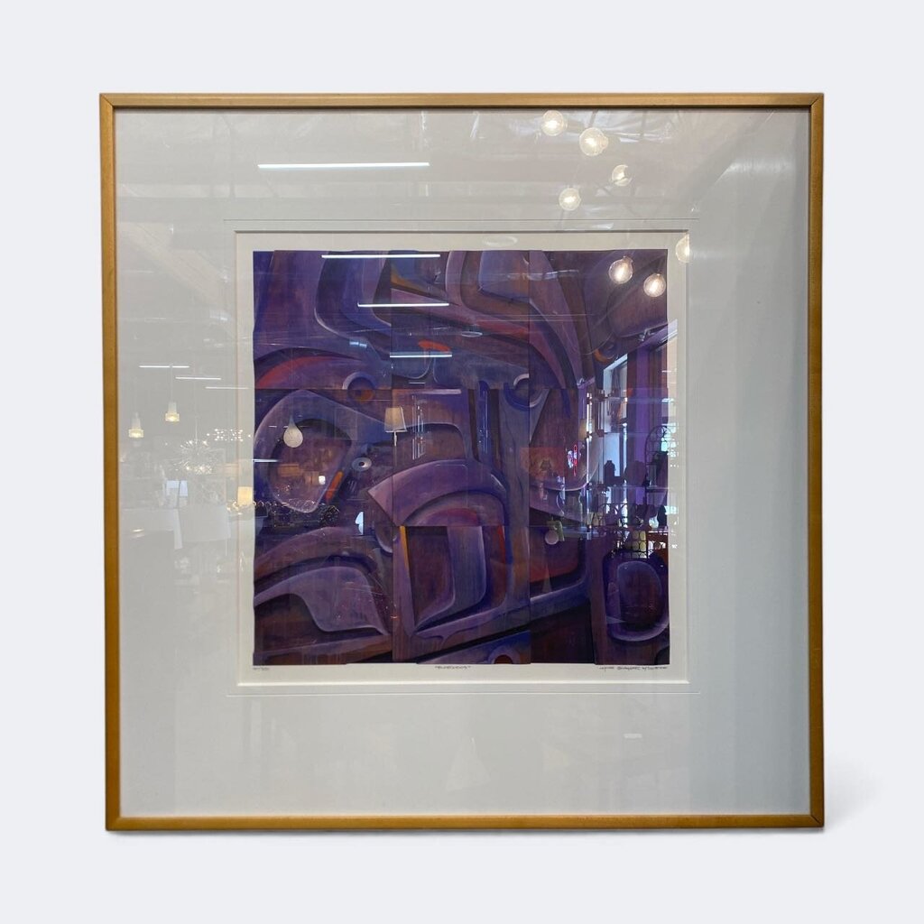 Robert James Schoppert "Blueberries" Lithograph