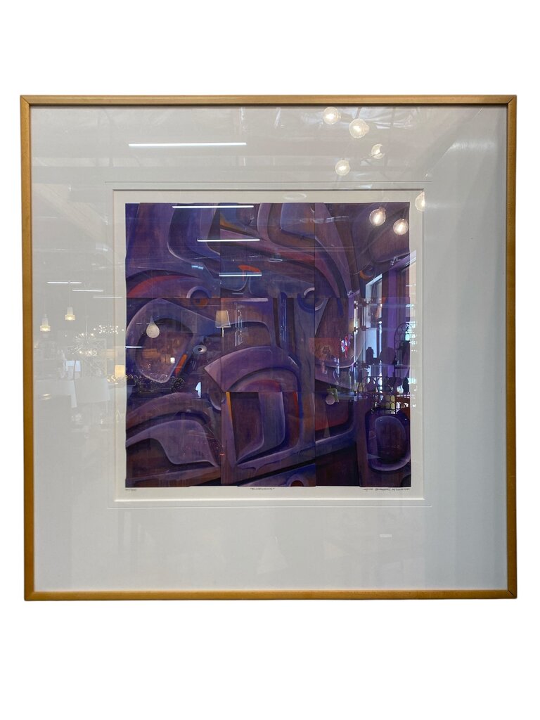 Robert James Schoppert "Blueberries" Lithograph