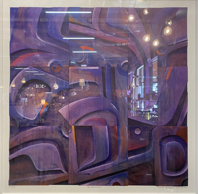 Robert James Schoppert "Blueberries" Lithograph