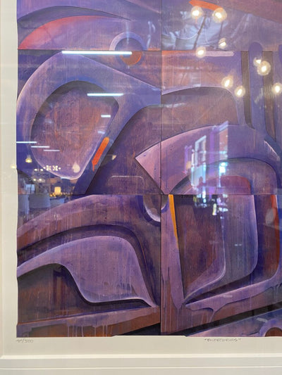 Robert James Schoppert "Blueberries" Lithograph