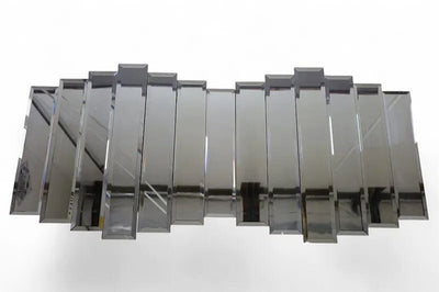 Art Deco Beveled and Cascaded Wall Mirrow