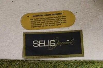 Mid Century SELIG Lounge Chair & Ottoman