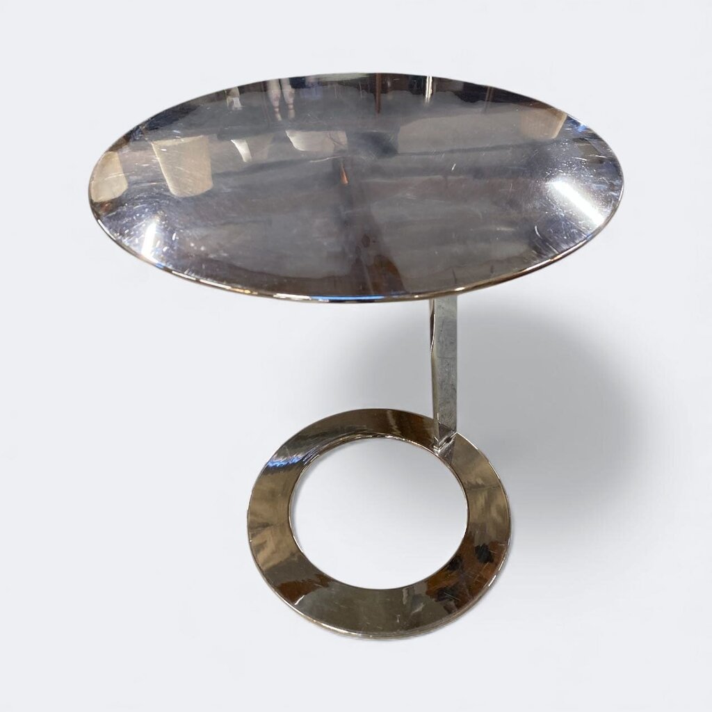 Good Morning Side Table in Chrome