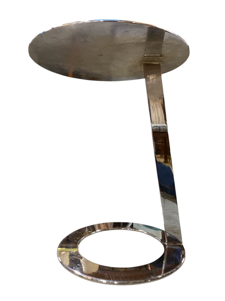 Good Morning Side Table in Chrome
