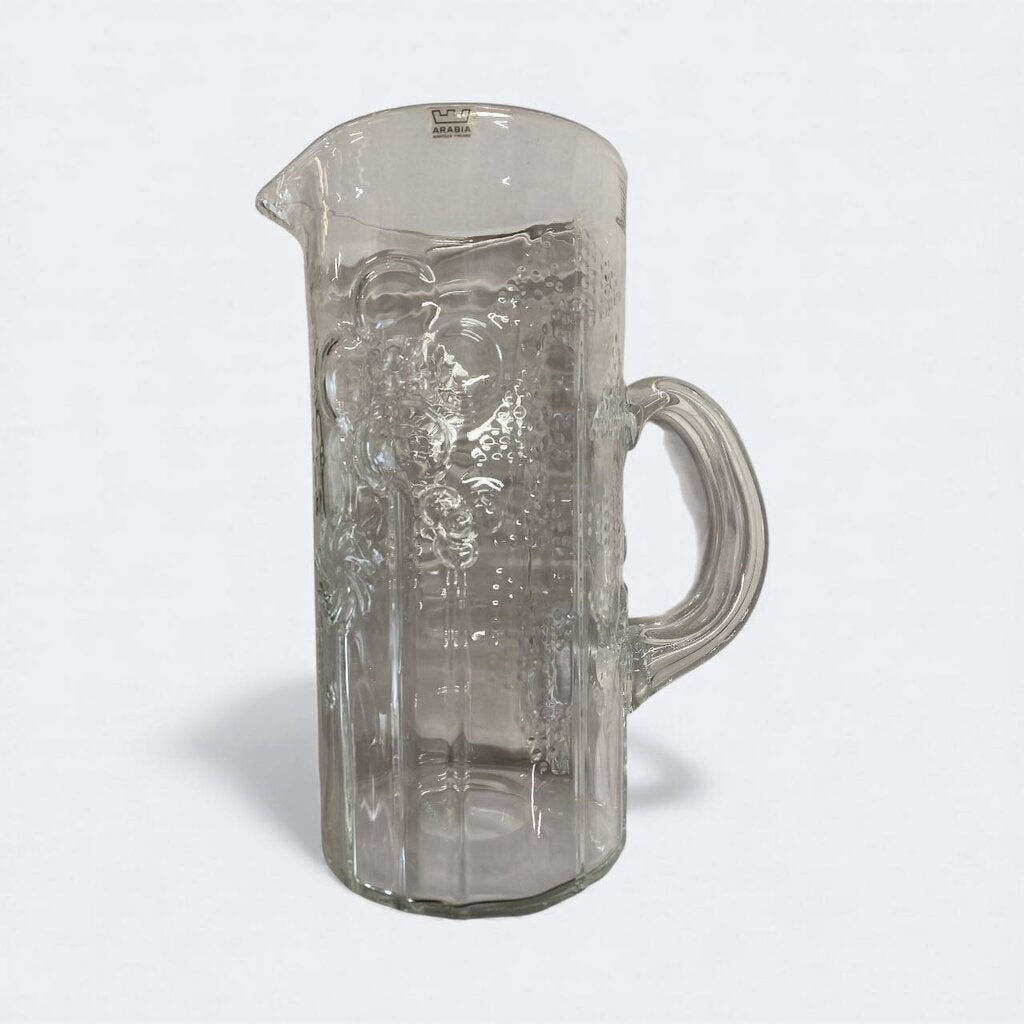 Arabia Finland Crystal Water Pitcher
