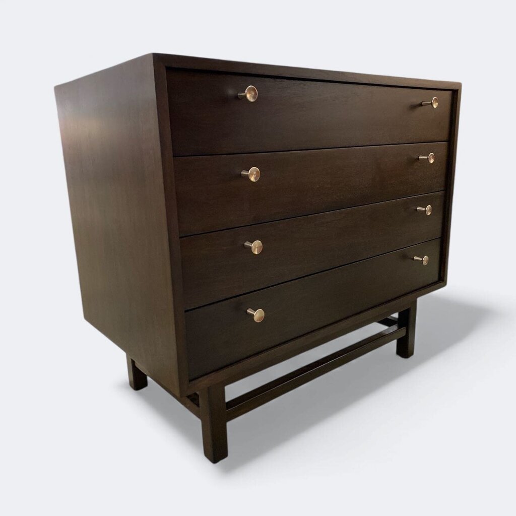 Dunbar Walnut Chest of Drawers - Complete Restoration