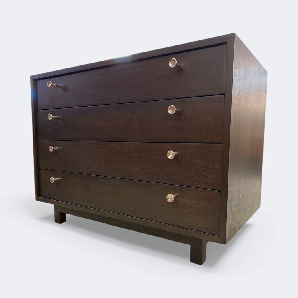Dunbar Walnut Chest of Drawers - Complete Restoration