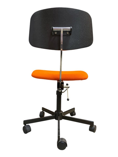 Vintage Danish Labofa Office or Desk Chair, 1970s in ORANGE