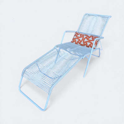 MCM Aimes Aire / Brown Jordan Chaise in White