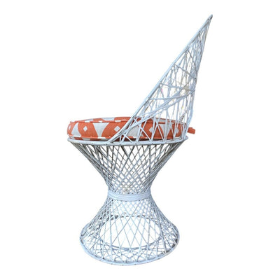 MCM Russell Woodard Outdoor Dining Set with 47" Table and Four Chairs (Set of 5)