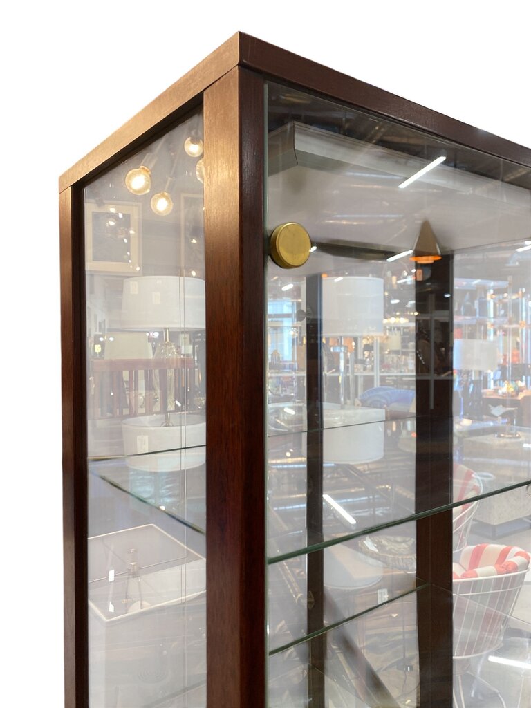 Danish Modern Rosewood Display Cabinet