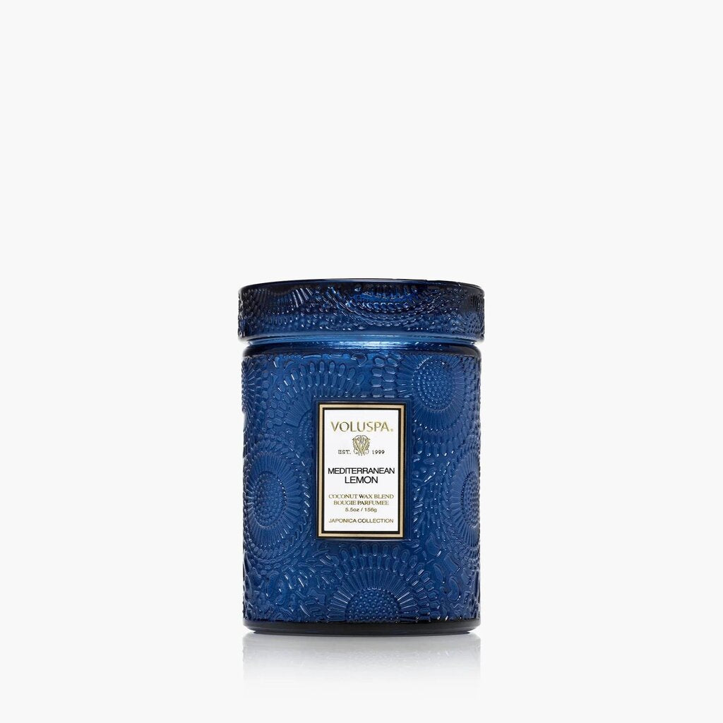 Voluspa Mediterranean Lemon 5.5oz Small Jar Candle