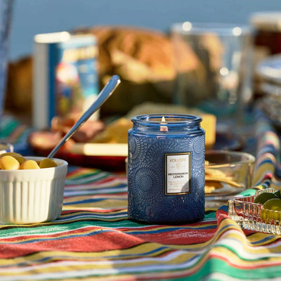 Voluspa Mediterranean Lemon 5.5oz Small Jar Candle