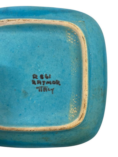 Mid Century Raymor Italian Ceramic in Blues