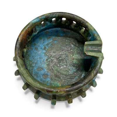 Raymor Alvino Bagni Brutalist Ashtray Italian Ceramic