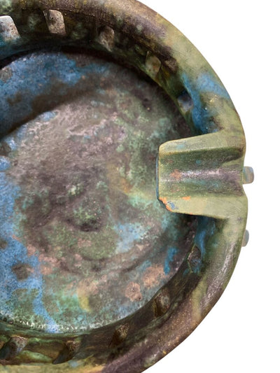 Raymor Alvino Bagni Brutalist Ashtray Italian Ceramic