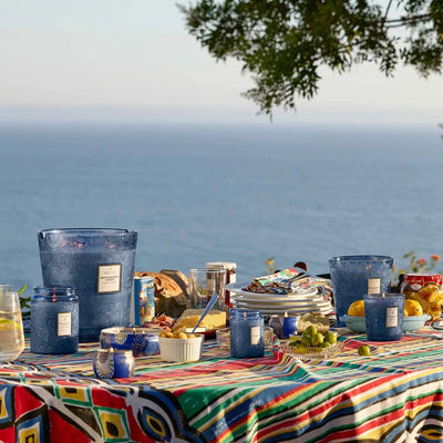 Voluspa Mediterranean Lemon 3 Wick Hearth Candle