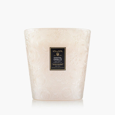 Voluspa Santal Vanille 3 Wick Hearth Candle