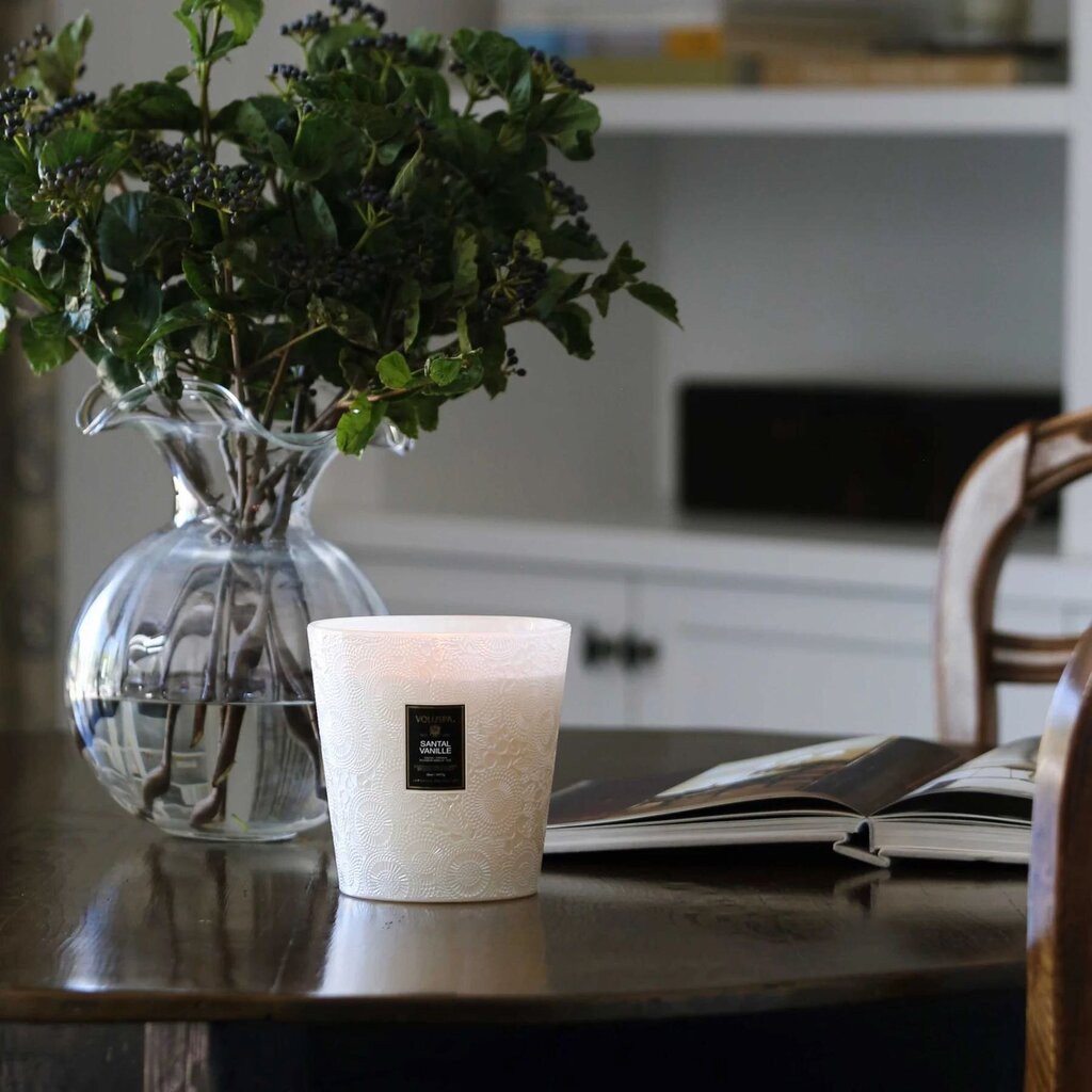 Voluspa Santal Vanille 3 Wick Hearth Candle