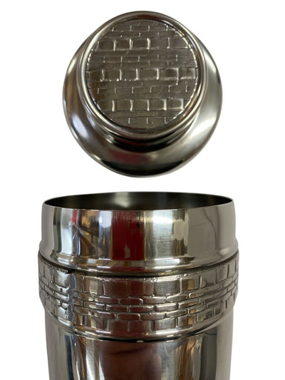 Crocodile Cocktail Shaker in Polished Steel