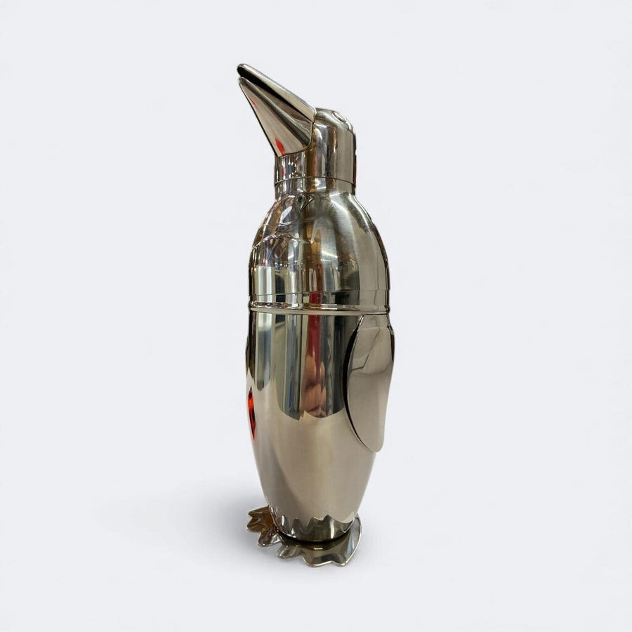 Polished Steel Penguin Shaker