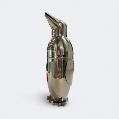 Polished Steel Penguin Shaker