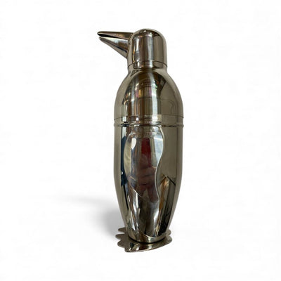 Polished Steel Penguin Shaker