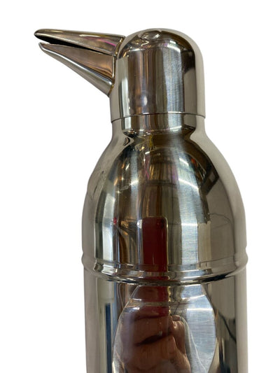 Polished Steel Penguin Shaker