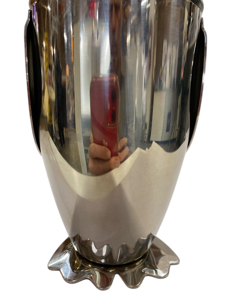 Polished Steel Penguin Shaker