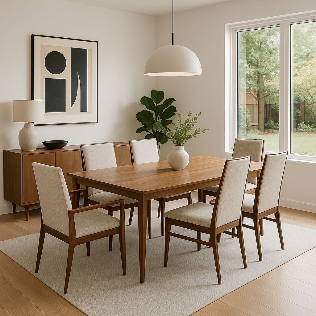 Mid Century Set of 6 DILLINGHAM Dining Chairs by Milo Boughman