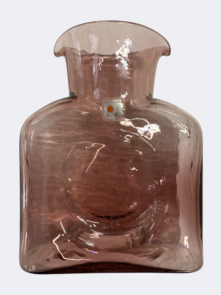 MCM Blenko Double Spout Decanter in Amethyst