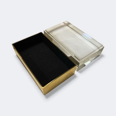 Brass and Glass Display Box - Huge and Heavy