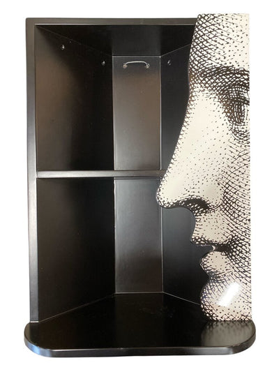 PAIR - Barnabe Fornasetti Pair of Corner Shelves Milan Italy (Set of 2)