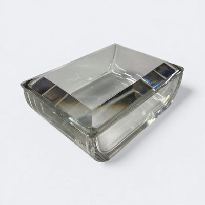 French Crystal Art Glass Box