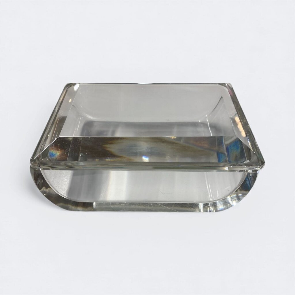 French Crystal Art Glass Box