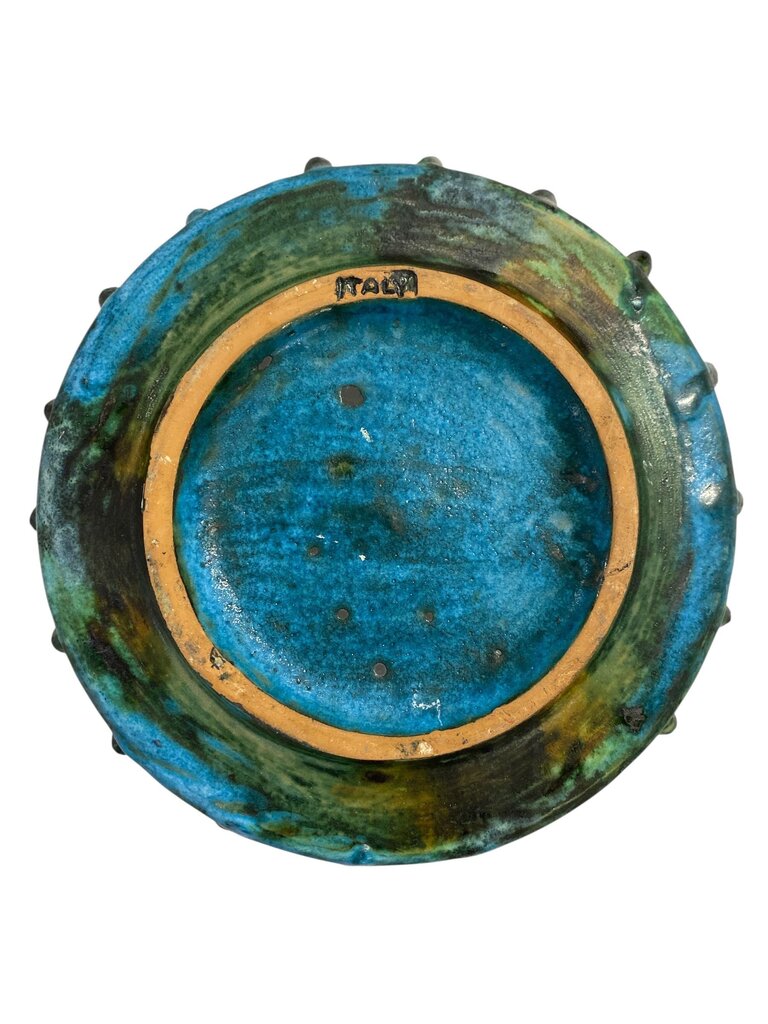 Raymor Alvino Bagni Brutalist Ashtray Italian Ceramic