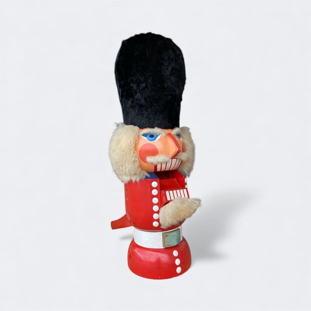 Vintage 4' Nutcracker Bust Christmas Statue