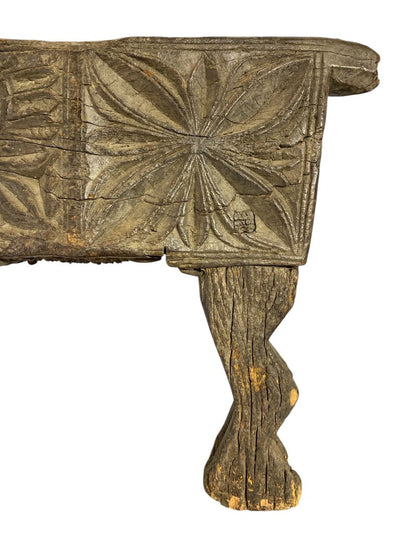 Vintage Indian Wooden Land Horse from the Naga Tribe