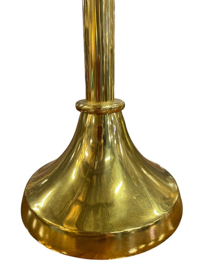 Vintage Pair of Tall Brass Candlesticks by Padua (Set of 2)