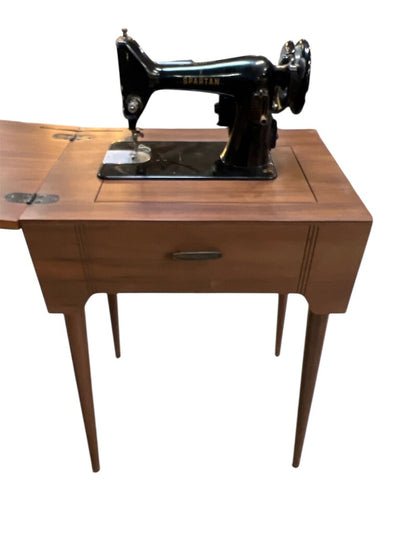 Vintage Singer Spartan Sewing Machine w/ Table