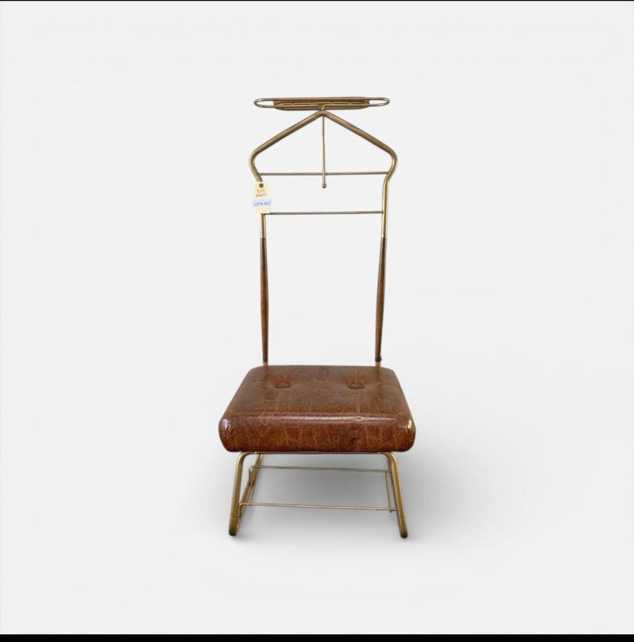 Mid Century Pearl-Wick Val-o-Seat Butler Chair