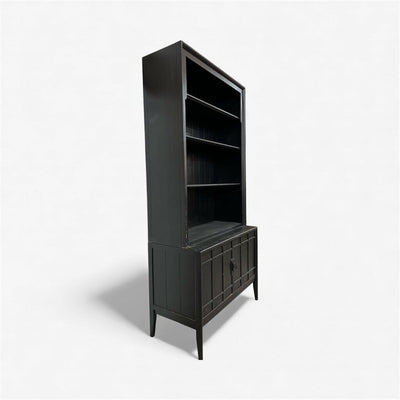 Mid Century Drexel Meridian Chest Base Bookcase