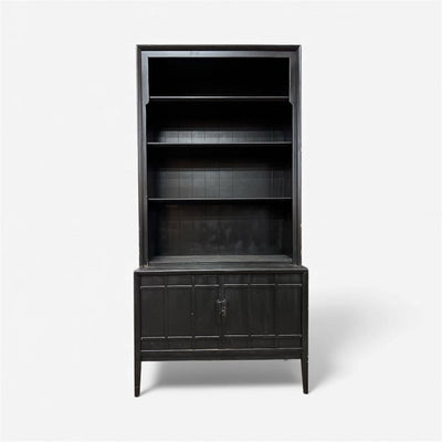 Mid Century Drexel Meridian Chest Base Bookcase