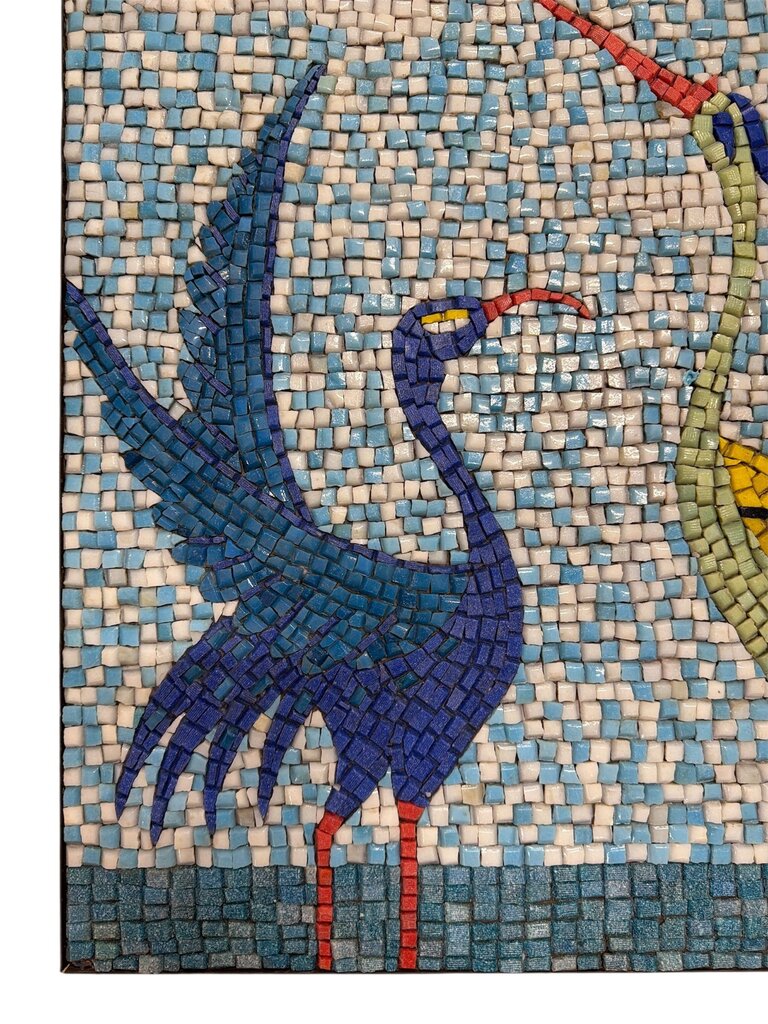 Mid Century (Romanos) Mosaic Tile Wall Art