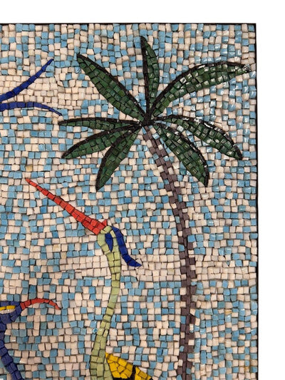 Mid Century (Romanos) Mosaic Tile Wall Art