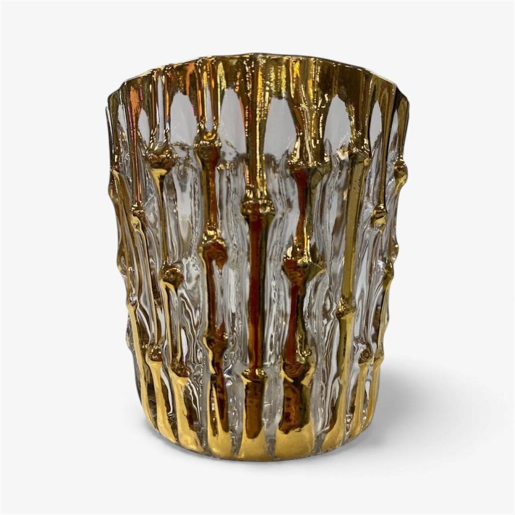 Imperial Glass Bamboo Double Old Fashioned Glass