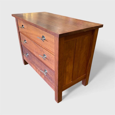 Contemporary Craftsman 3-Drawer Chest by Vermont Furniture Designs