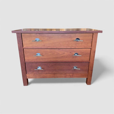 Contemporary Craftsman 3-Drawer Chest by Vermont Furniture Designs