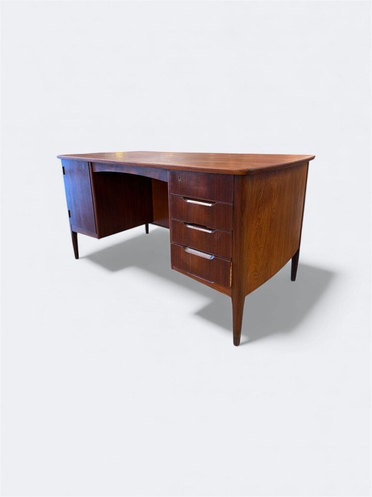Mid Century Danish Teak Writing Desk