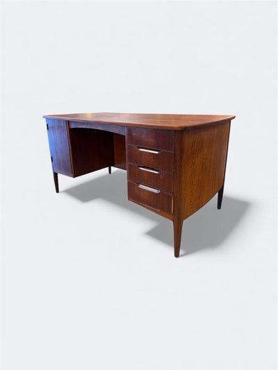 Mid Century Danish Teak Writing Desk